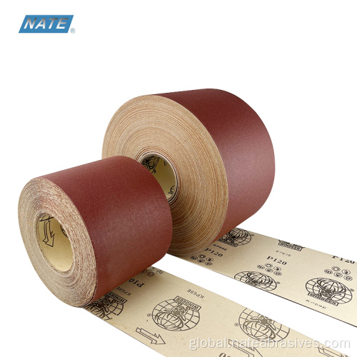 Musical Instrument Industry Abrasives Aluminum Oxide Abrasive Sanding Paper Sheet Roll Belt Factory